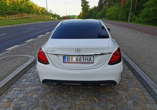 Mercedes-Benz Klasa C cena 108300 przebieg: 55000, rok produkcji 2019 z Lubraniec małe 596